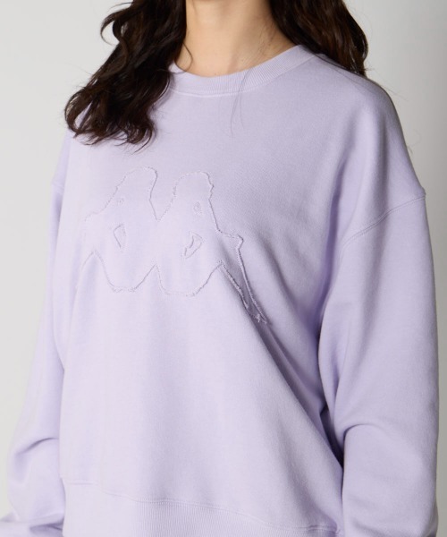 Kappa（カッパ）の「オミニクルースウェット（スウェット・レディース・ネイビー/杢グレー/ピンク・LARGE/MEDIUM/SMALL）」の10枚目の写真