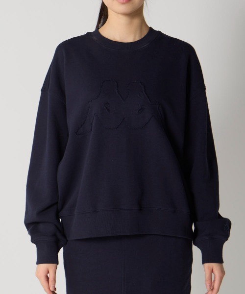 Kappa（カッパ）の「オミニクルースウェット（スウェット・レディース・ネイビー/杢グレー/ピンク・LARGE/MEDIUM/SMALL）」の17枚目の写真