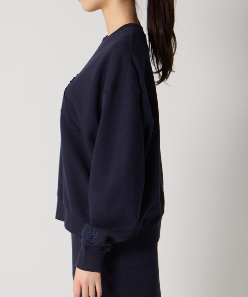 Kappa（カッパ）の「オミニクルースウェット（スウェット・レディース・ネイビー/杢グレー/ピンク・LARGE/MEDIUM/SMALL）」の18枚目の写真