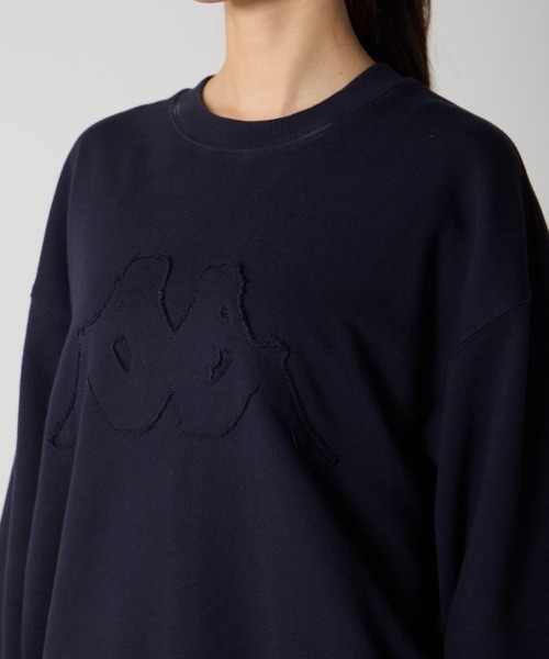 Kappa（カッパ）の「オミニクルースウェット（スウェット・レディース・ネイビー/杢グレー/ピンク・LARGE/MEDIUM/SMALL）」の20枚目の写真