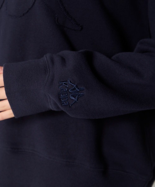 Kappa（カッパ）の「オミニクルースウェット（スウェット・レディース・ネイビー/杢グレー/ピンク・LARGE/MEDIUM/SMALL）」の21枚目の写真