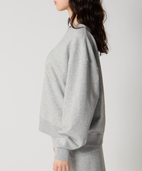 Kappa（カッパ）の「オミニクルースウェット（スウェット・レディース・ネイビー/杢グレー/ピンク・LARGE/MEDIUM/SMALL）」の13枚目の写真