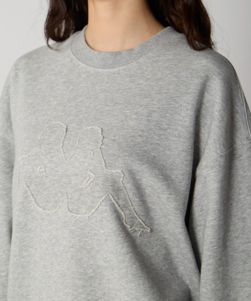 Kappa（カッパ）の「オミニクルースウェット（スウェット・レディース・ネイビー/杢グレー/ピンク・LARGE/MEDIUM/SMALL）」の15枚目の写真