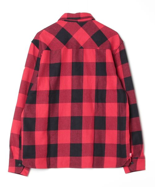 TMT（ティーエムティー）の「BUFFALO CHECK SHIRTS（シャツ/ブラウス・メンズ・グレー/ブルー/レッド/ホワイト・LARGE/X-LARGE/MEDIUM）」の14枚目の写真