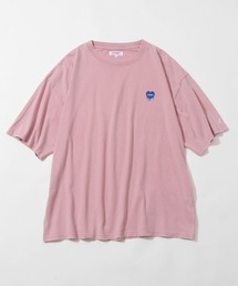 【KANGOL/カンゴール】別注 ワンポイント刺繍 ヴィンテージ加工 半袖 Tシャツ