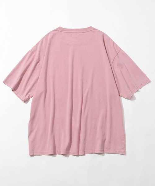 KANGOL(カンゴール)の「【KANGOL/カンゴール】別注 ワンポイント刺繍 ヴィンテージ加工 半袖 Tシャツ(Tシャツ/カットソー・メンズ・ピンク/ネイビー/ブラック/ブラウン・S/M/L/XL)」の20枚目の写真