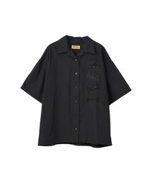 ヒステリックグラマー シャツ ブラウス 長袖 ロゴプリント 比翼ボタン F 黒 楽天市場】HYSTERIC GLAMOUR（カジュアルシャツ｜トップス）：メンズ
