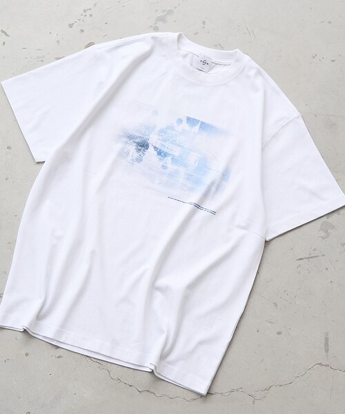 coen（コーエン）の「フォトグラフィックTシャツ（Tシャツ/カットソー・メンズ・ライトグレー/その他1/ライトブルー・L/M/S/XL）」の3枚目の写真