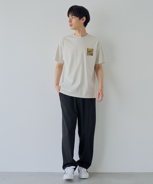 coen（コーエン）の「フォトグラフィックTシャツ（Tシャツ/カットソー・メンズ・ライトグレー/その他1/ライトブルー・L/M/S/XL）」の4枚目の写真