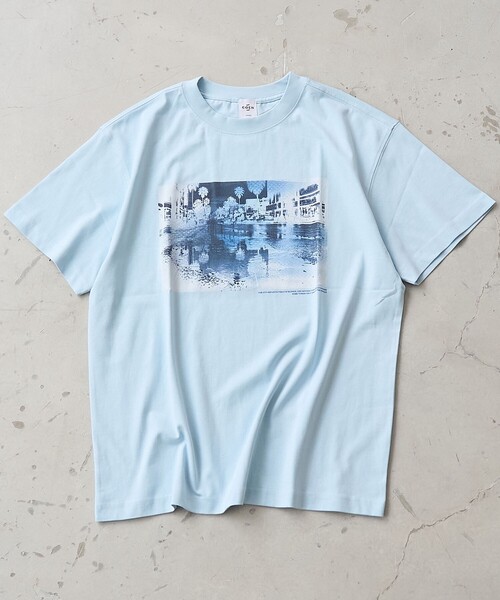coen（コーエン）の「フォトグラフィックTシャツ（Tシャツ/カットソー・メンズ・ライトグレー/その他1/ライトブルー・L/M/S/XL）」の15枚目の写真