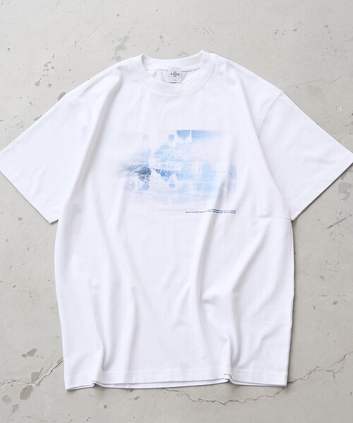 coen（コーエン）の「フォトグラフィックTシャツ（Tシャツ/カットソー・メンズ・ライトグレー/その他1/ライトブルー・L/M/S/XL）」の18枚目の写真