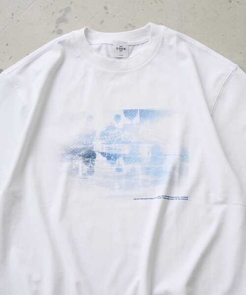 coen（コーエン）の「フォトグラフィックTシャツ（Tシャツ/カットソー・メンズ・ライトグレー/その他1/ライトブルー・L/M/S/XL）」の19枚目の写真