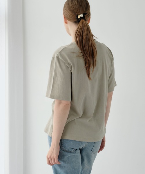 ZAKKA-BOX(ザッカボックス)の「ヴィンテージ風プリントTシャツ(Tシャツ/カットソー・レディース・ベージュ/ホワイト・FREE)」の8枚目の写真
