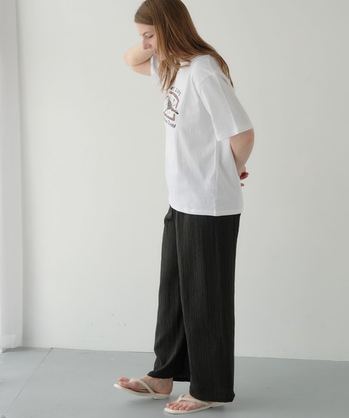 ZAKKA-BOX(ザッカボックス)の「ヴィンテージ風プリントTシャツ(Tシャツ/カットソー・レディース・ベージュ/ホワイト・FREE)」の21枚目の写真