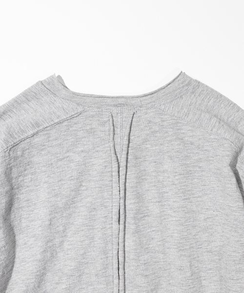 MASSNOUN(マスノウン)の「スラブカットディバイドヘンリーネックロングスリーブMSSLS001-GY(Tシャツ/カットソー・レディース・その他・MEDIUM/LARGE)」の6枚目の写真