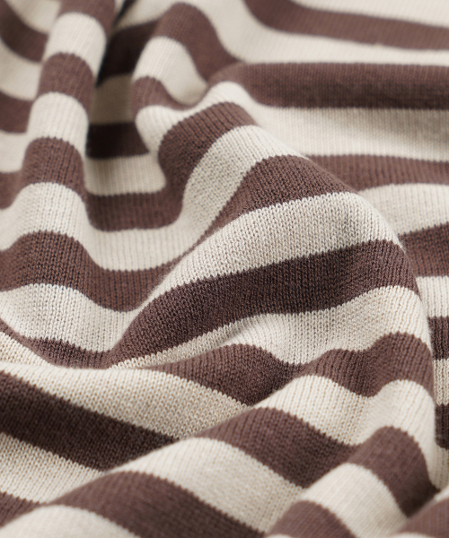 FRIZMWORKS(フリズムワークス)の「STRIPE KNIT LONG SLEEVE _ BROWN(ニット/セーター・メンズ・その他・SMALL/MEDIUM/LARGE/X-LARGE)」の6枚目の写真