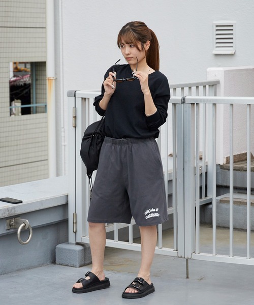 ROOPTOKYO（ループトウキョウ）の「ドライコットンショーツ 吸水速乾 ショートパンツ ハーフパンツ 秋 秋服 2026年秋冬（スウェットパンツ・メンズ・ブラック/グレー・M/L）」の21枚目の写真