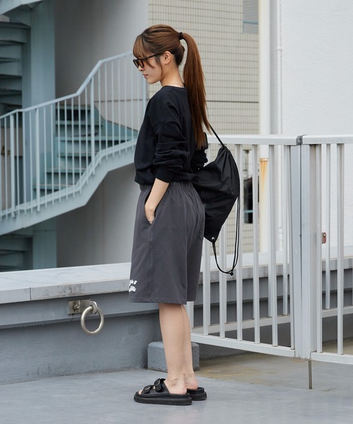 ROOPTOKYO（ループトウキョウ）の「ドライコットンショーツ 吸水速乾 ショートパンツ ハーフパンツ 秋 秋服 2026年秋冬（スウェットパンツ・メンズ・ブラック/グレー・M/L）」の22枚目の写真