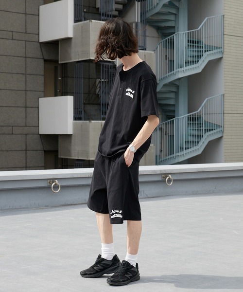 ROOPTOKYO（ループトウキョウ）の「ドライコットンショーツ 吸水速乾 ショートパンツ ハーフパンツ 秋 秋服 2026年秋冬（スウェットパンツ・メンズ・ブラック/グレー・M/L）」の14枚目の写真