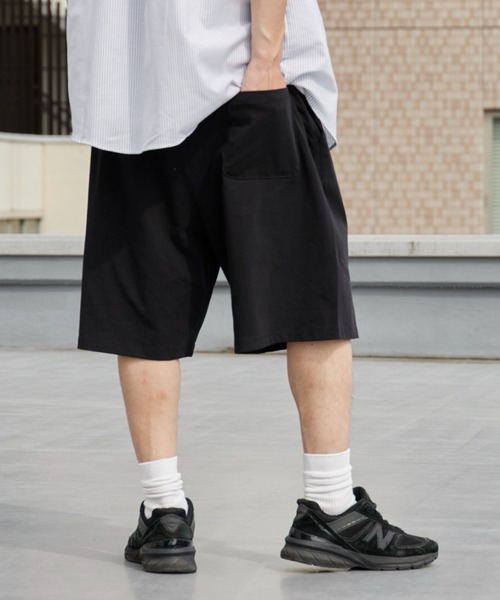 ROOPTOKYO（ループトウキョウ）の「ドライコットンショーツ 吸水速乾 ショートパンツ ハーフパンツ 秋 秋服 2026年秋冬（スウェットパンツ・メンズ・ブラック/グレー・M/L）」の7枚目の写真