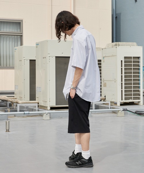 ROOPTOKYO（ループトウキョウ）の「ドライコットンショーツ 吸水速乾 ショートパンツ ハーフパンツ 秋 秋服 2026年秋冬（スウェットパンツ・メンズ・ブラック/グレー・M/L）」の10枚目の写真