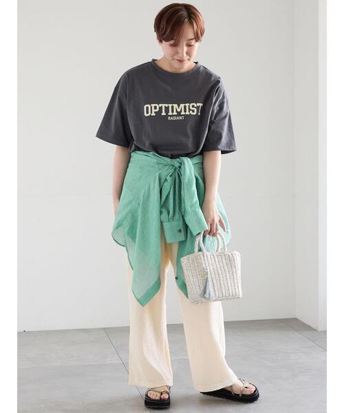 Te chichi(テチチ)の「カットクレープイージーパンツ《2026 SUMMER LOOK item》(その他パンツ・レディース・ブラック/ブラウン/オフホワイト・F)」の14枚目の写真
