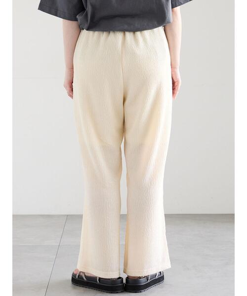 Te chichi(テチチ)の「カットクレープイージーパンツ《2026 SUMMER LOOK item》(その他パンツ・レディース・ブラック/ブラウン/オフホワイト・F)」の16枚目の写真