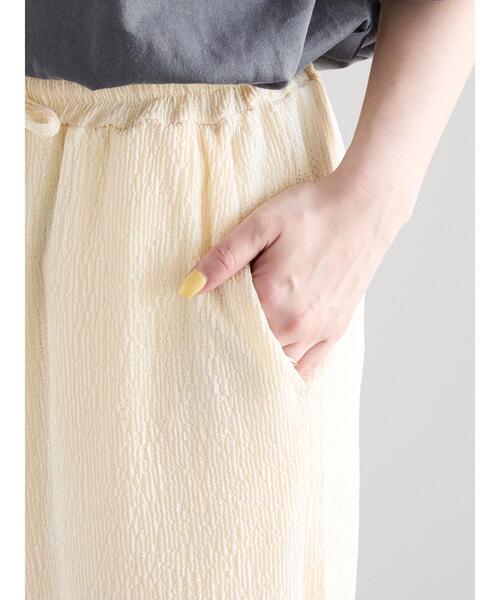 Te chichi(テチチ)の「カットクレープイージーパンツ《2026 SUMMER LOOK item》(その他パンツ・レディース・ブラック/ブラウン/オフホワイト・F)」の19枚目の写真