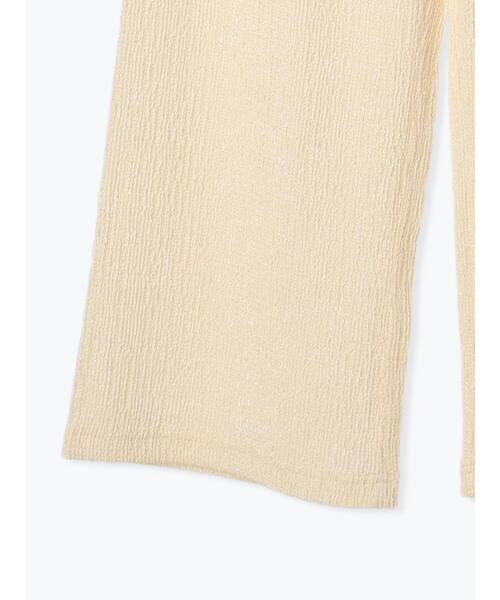 Te chichi(テチチ)の「カットクレープイージーパンツ《2026 SUMMER LOOK item》(その他パンツ・レディース・ブラック/ブラウン/オフホワイト・F)」の4枚目の写真