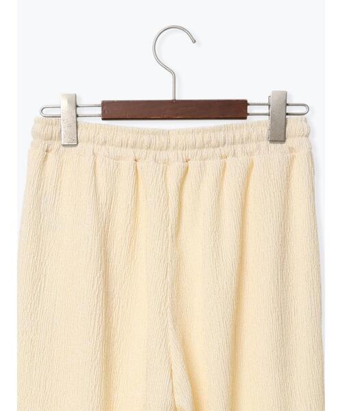 Te chichi(テチチ)の「カットクレープイージーパンツ《2026 SUMMER LOOK item》(その他パンツ・レディース・ブラック/ブラウン/オフホワイト・F)」の5枚目の写真