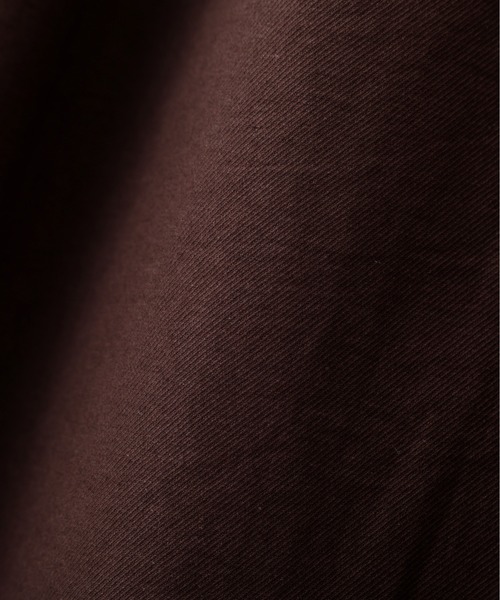 MHL.（エムエイチエル）の「LIGHTWEIGHT COTTON NYLON TWILL（スカート・レディース・ボルドー/ブラック・3/2/1/0）」の11枚目の写真