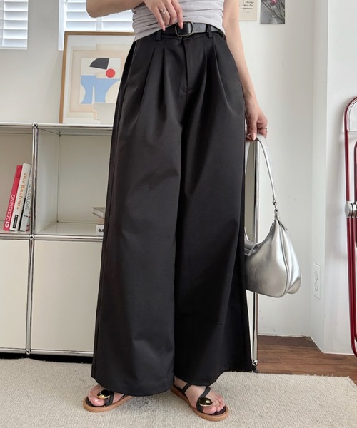 Ada.｜エイダのその他パンツ（ブラック/黒色系・ハイウエスト）通販