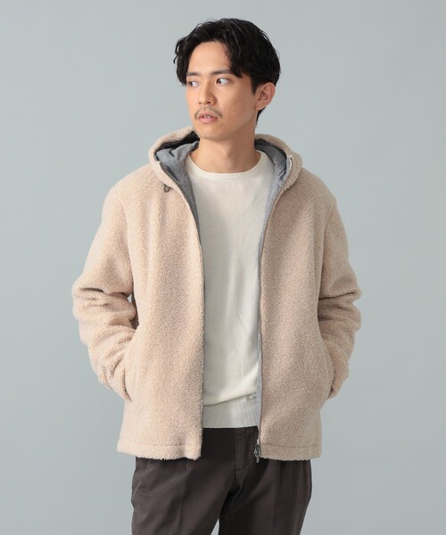 BRILLA per il gusto(ブリッラペルイルグースト)の「HERNO_BOA_HOOD(ブルゾン・メンズ・ブラウン系その他2・48/46/44)」の1枚目の写真