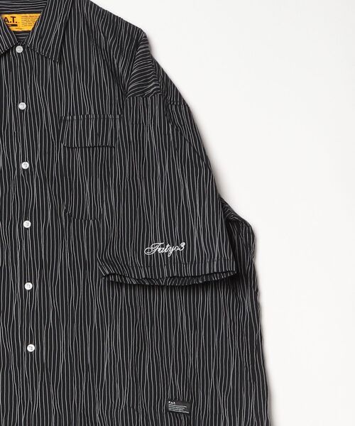 FAT(エフエイティー)の「CROPTUCK(シャツ/ブラウス・メンズ・ブラウン/ブラック・TITCH(M)/SKINNY(L)/FAT(XL)/JUMBO(XXL))」の4枚目の写真