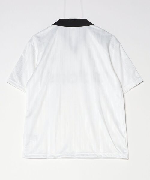 adidas(アディダス)の「COLLARED GOALIE / アディダスオリジナルス adidas Originals(Tシャツ/カットソー・メンズ・ホワイト/ピンク/ブルー・MEDIUM/XX-LARGE/X-SMALL/SMALL/XX-SMALL/X-LARGE/LARGE/3XL)」の4枚目の写真