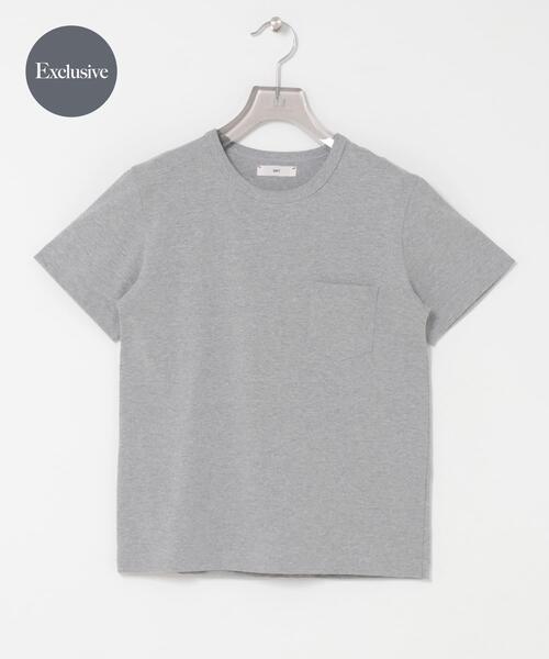 ONIT（オニット）の「『別注』onit×URBAN RESEARCH　ポケットTシャツ（Tシャツ/カットソー・レディース・ホワイト/ラベンダー/グレー/ブラック・1/2）」の4枚目の写真
