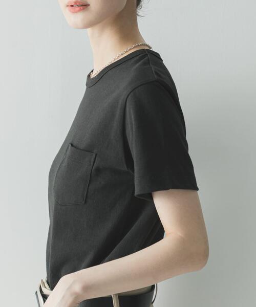 ONIT（オニット）の「『別注』onit×URBAN RESEARCH　ポケットTシャツ（Tシャツ/カットソー・レディース・ホワイト/ラベンダー/グレー/ブラック・1/2）」の19枚目の写真