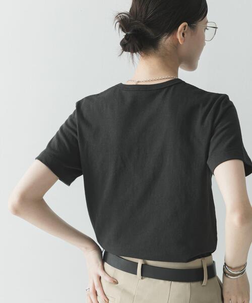 ONIT（オニット）の「『別注』onit×URBAN RESEARCH　ポケットTシャツ（Tシャツ/カットソー・レディース・ホワイト/ラベンダー/グレー/ブラック・1/2）」の20枚目の写真