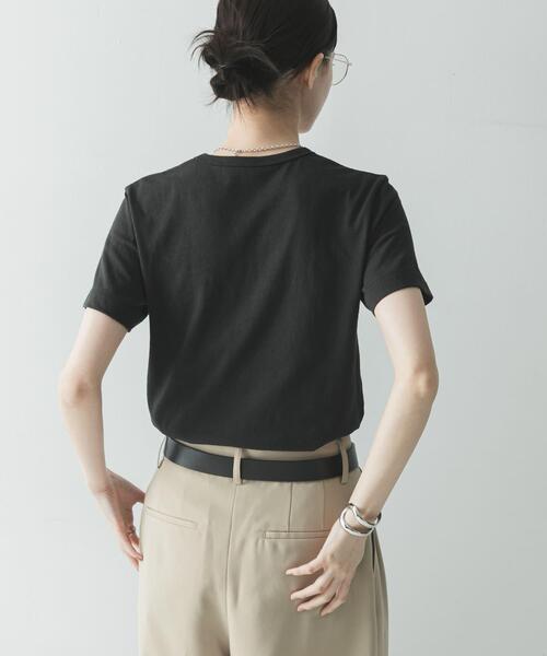ONIT（オニット）の「『別注』onit×URBAN RESEARCH　ポケットTシャツ（Tシャツ/カットソー・レディース・ホワイト/ラベンダー/グレー/ブラック・1/2）」の22枚目の写真