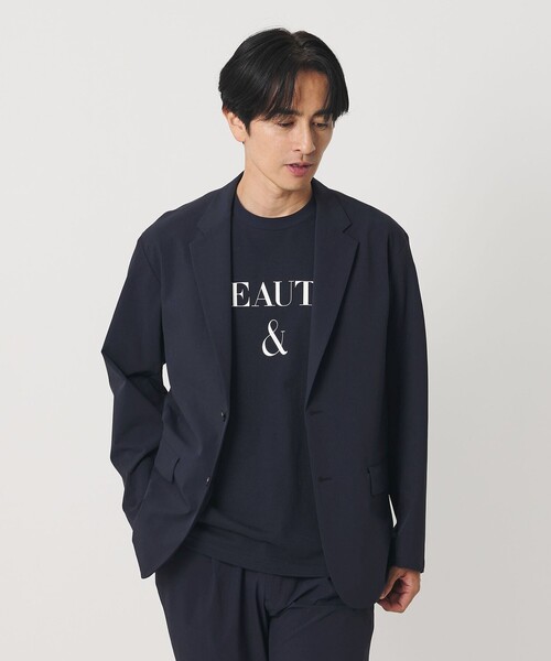 BEAUTY&YOUTH UNITED ARROWS(ビューティーアンドユースユナイテッドアローズ)の「【WEB限定】360°MASTER イーズ コンフォート 2B ジャケット セットアップ対応 撥水 ストレッチ ウォッシャブル(テーラードジャケット・メンズ・ネイビー・XL/L/M/S)」の2枚目の写真