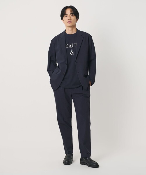 BEAUTY&YOUTH UNITED ARROWS(ビューティーアンドユースユナイテッドアローズ)の「【WEB限定】360°MASTER イーズ コンフォート 2B ジャケット セットアップ対応 撥水 ストレッチ ウォッシャブル(テーラードジャケット・メンズ・ネイビー・XL/L/M/S)」の3枚目の写真