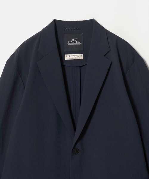 BEAUTY&YOUTH UNITED ARROWS（ビューティーアンドユースユナイテッドアローズ）の「【WEB限定】360°MASTER イーズ コンフォート 2B ジャケット セットアップ対応 撥水 ストレッチ ウォッシャブル（テーラードジャケット・メンズ・ネイビー・XL/L/M/S）」の18枚目の写真