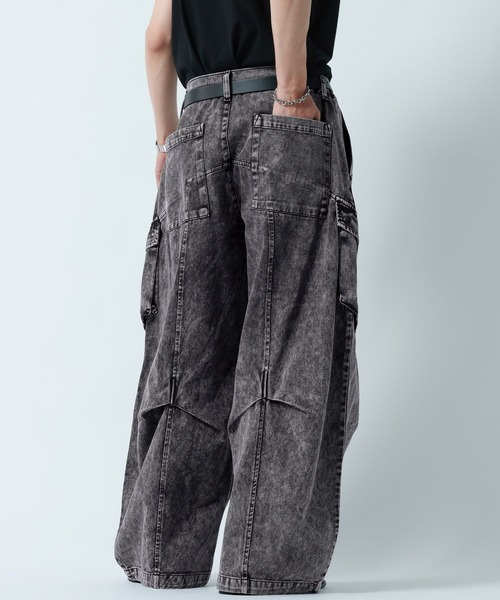 RAGEBLUE(レイジブルー)の「SLANT POCKET Barrel Pants/スラントポケット/バレルパンツ(その他パンツ・メンズ・ブラック・MEDIUM/LARGE)」の5枚目の写真