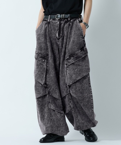 RAGEBLUE(レイジブルー)の「SLANT POCKET Barrel Pants/スラントポケット/バレルパンツ(その他パンツ・メンズ・ブラック・MEDIUM/LARGE)」の7枚目の写真