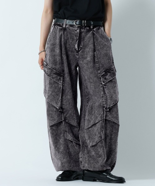RAGEBLUE(レイジブルー)の「SLANT POCKET Barrel Pants/スラントポケット/バレルパンツ(その他パンツ・メンズ・ブラック・MEDIUM/LARGE)」の8枚目の写真