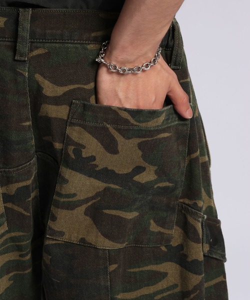 RAGEBLUE（レイジブルー）の「SLANT POCKET Barrel Pants/スラントポケット/バレルパンツ（その他パンツ・メンズ・ブラック/オリーブ・MEDIUM/LARGE/SMALL）」の21枚目の写真