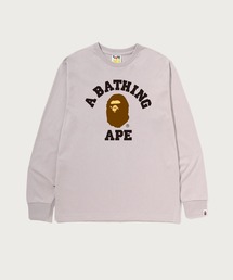 A BATHING APE（アベイシングエイプ）の「COLLEGE LS TEE（Tシャツ/カットソー）」