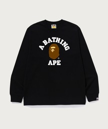 A BATHING APE（アベイシングエイプ）の「COLLEGE LS TEE（Tシャツ/カットソー）」