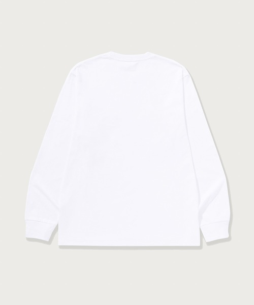 A BATHING APE(アベイシングエイプ)の「COLLEGE LS TEE(Tシャツ/カットソー・メンズ・グレー/ブラック/ホワイト/ネイビー/ピンク/オリーブ・XX-LARGE/X-LARGE/MEDIUM/LARGE/SMALL/XXX-LARGE)」の7枚目の写真
