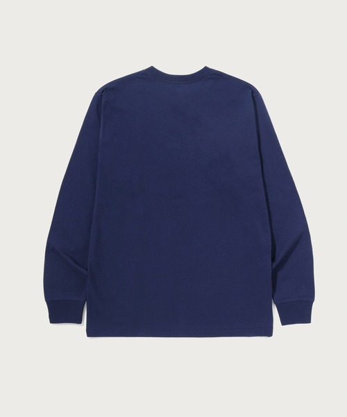 A BATHING APE(アベイシングエイプ)の「COLLEGE LS TEE(Tシャツ/カットソー・メンズ・グレー/ブラック/ホワイト/ネイビー/ピンク/オリーブ・XX-LARGE/X-LARGE/MEDIUM/LARGE/SMALL/XXX-LARGE)」の11枚目の写真